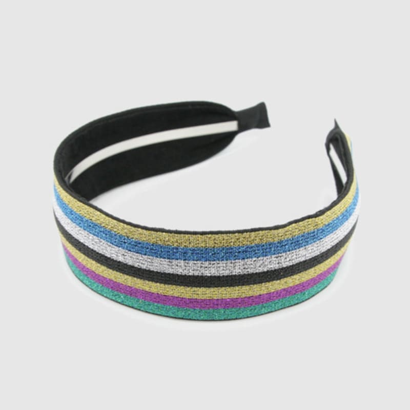 LALA Twinkle Stripe Hairband P-Mint