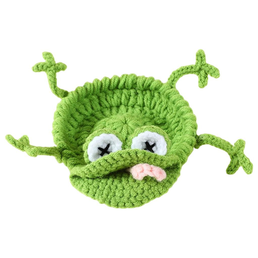 Crochet Animal , Set of 4 Decorative Drinks Mats