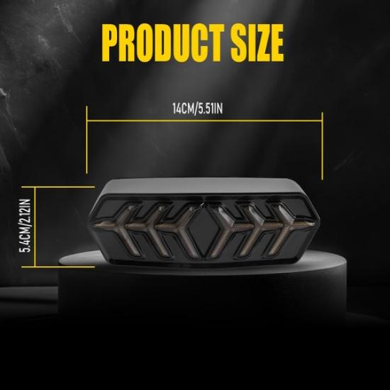 Integrated LED Red Brake Tail Light Turn Signal For Honda CB /CBR 650F 2014-2018