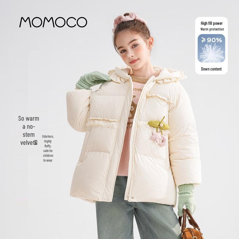 MOMOCO Girls 2025 Winter Duck Down Jacket 140