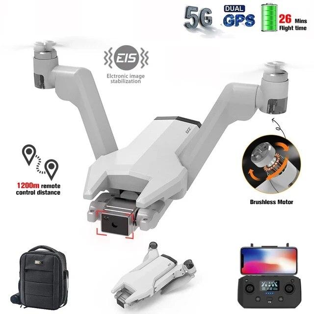 Droni a doppio rotore F3 V-type con telecamera da 2,7K per adulti, drone GPS, giunto cardanico EIS a 2 assi, 30 minuti di volo, Follow Me