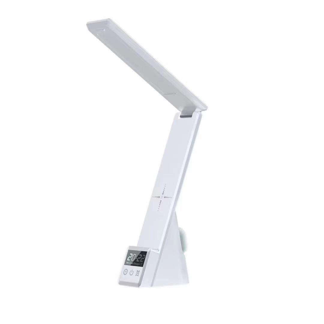 

100 Вт Будильник Швидка Бездротова Зарядка Диммована Настільна Нічна Лампа Зарядна Станція для IPhone 15 14 13 12 11 Pro Max Samsung S24U