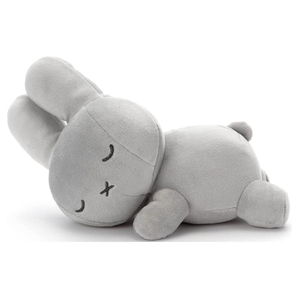 Bruna Sleeping Friend Plush Toy, Small, Rabbit (Gray), Width: Approx. 7.7 inches (19 cm)