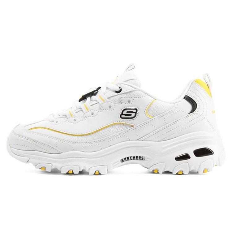 (WMNS) Skechers D Lites 1.0 White Yellow Women s 896140-WYL EU 35