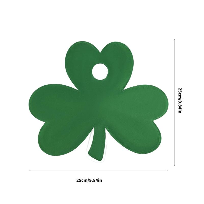 Polyester Geese Decoration Outfit With Clovers Designs Perfect For Irish Themed Event And Sustainable Decoration