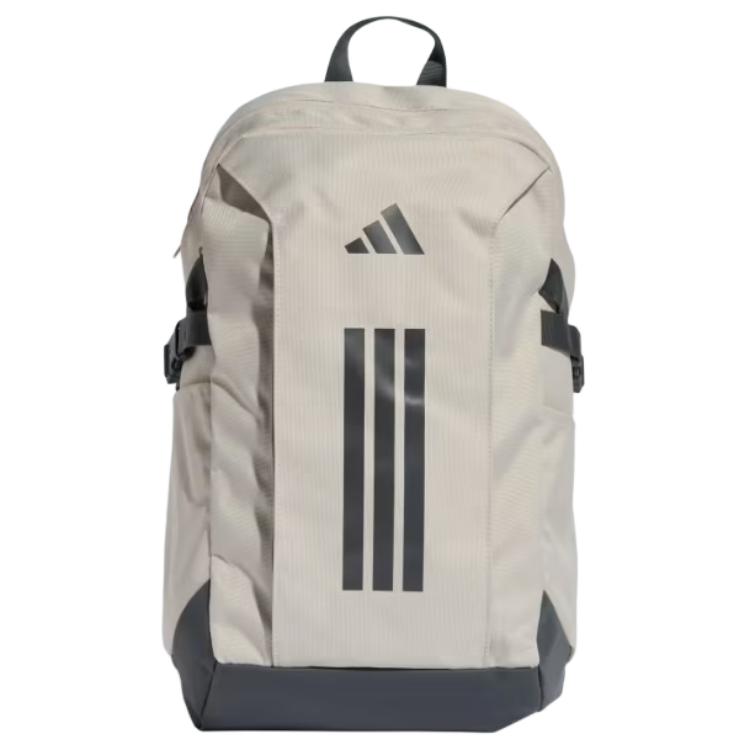 

Adidas Power 26.5L Breathable Mesh Back Panel Design Backpack Unisex Backpack Beige KE3779 Beige