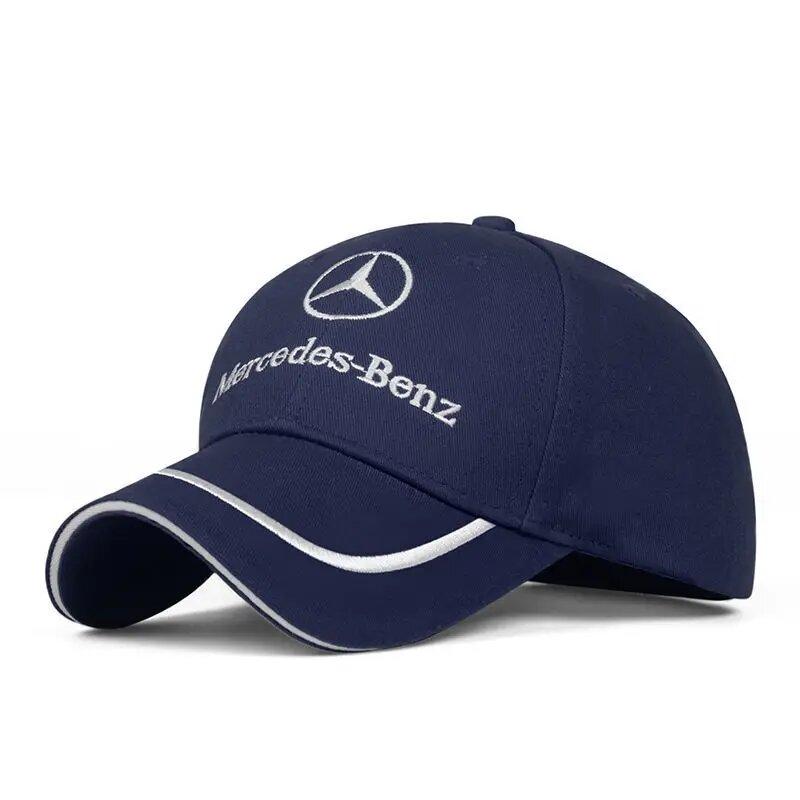 WAK3   1PCS Adjustable Unisex Summer Sport Hats Baseball Cap Peaked Cap Hat WYQM-B For Mercedes Benz W203 W204 C200L GLC CLA Ornaments