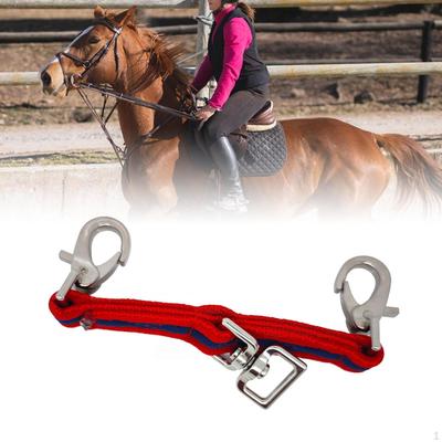 Corda da Longe per Equitazione per l'Addestramento del Cavallo con Moschettone Robusto