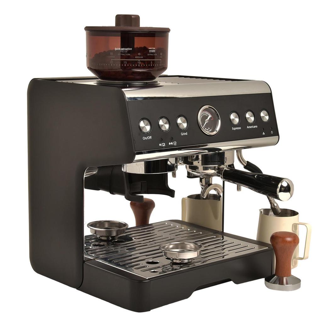 Korean NunuSum Transformer Coffee Machine with Steam Milk Frother