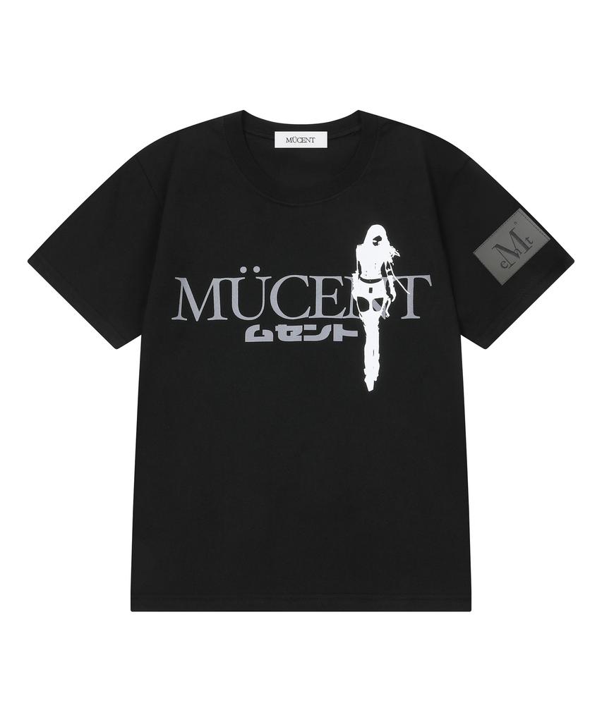 MUCENT Keano Lettering Short Sleeve T-Shirt (2 Colors)