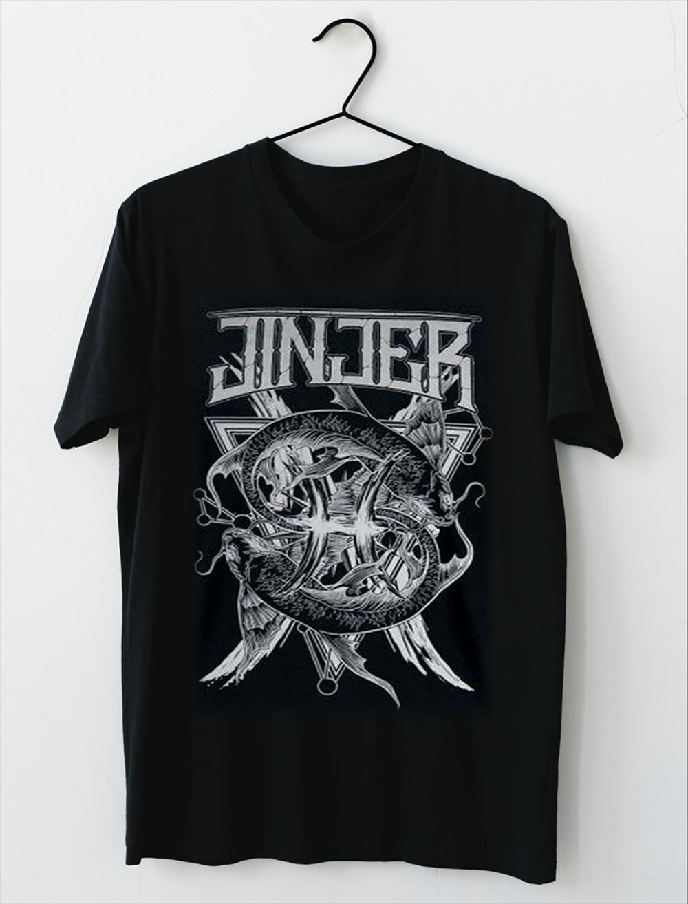 Collection Jinjer Band Vintage Style Black All Size T-Shirt XXXL