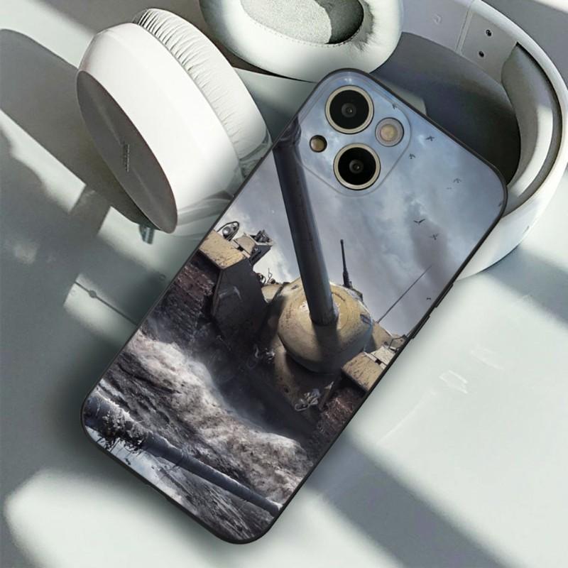 World Of Tanks Phone Case FOR IPhone 15 14 11 12 Pro 8 7 15 Plus 13 Pro MAX XR XS MINI SE 2020 Black Covers