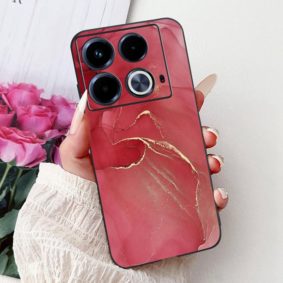 Fashion Painting Case For Infinix Note 40 40Pro Pro+ Soft Silicone TPU Phone Cases For Infinix Note40 40 Pro Plus Covers Bumpers