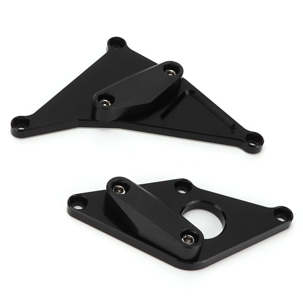Par Motorcykel Ram Slider Kraschskydd Svart Modifiering Ersättning för SUZUKI SV650 2016 2018