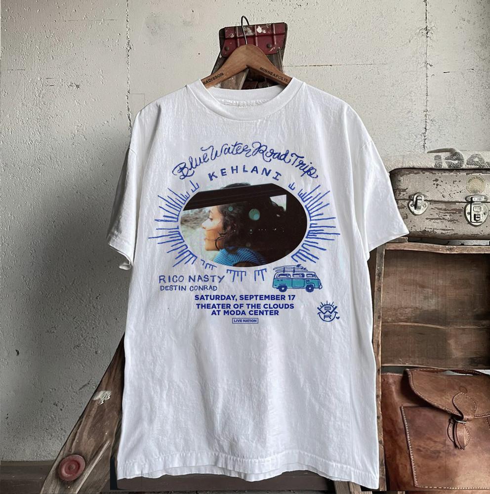 

Келани Blue Water Road Trip в Theater of the Clouds Футболка Все размеры AL737 Унисекс Футболка S