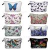 Women Flower Print Cosmetic Bag Toiletries Organize Travel Storage Case 6662