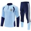 Men Women Long Sleeve Training Suit Set Winter Sports Wear Basketball Football Volleyball