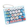 Animals 26 Keys Keyboard Keychain Mini Stress Relief Fidget Toy  Backpack Decor