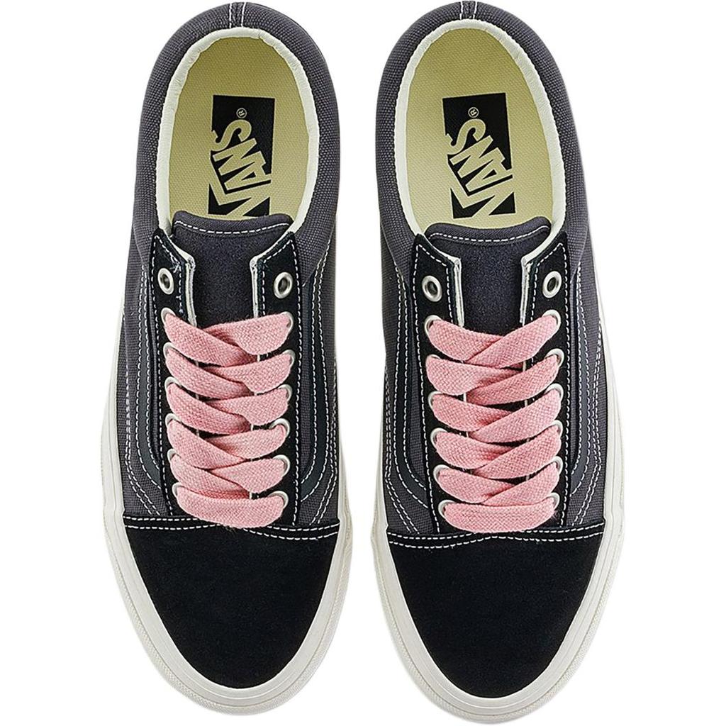 Vans LX Old Skool Comfortable Versatile Durable Low-Top Skate Shoes Unisex Sneakers Black VN000D56DE2