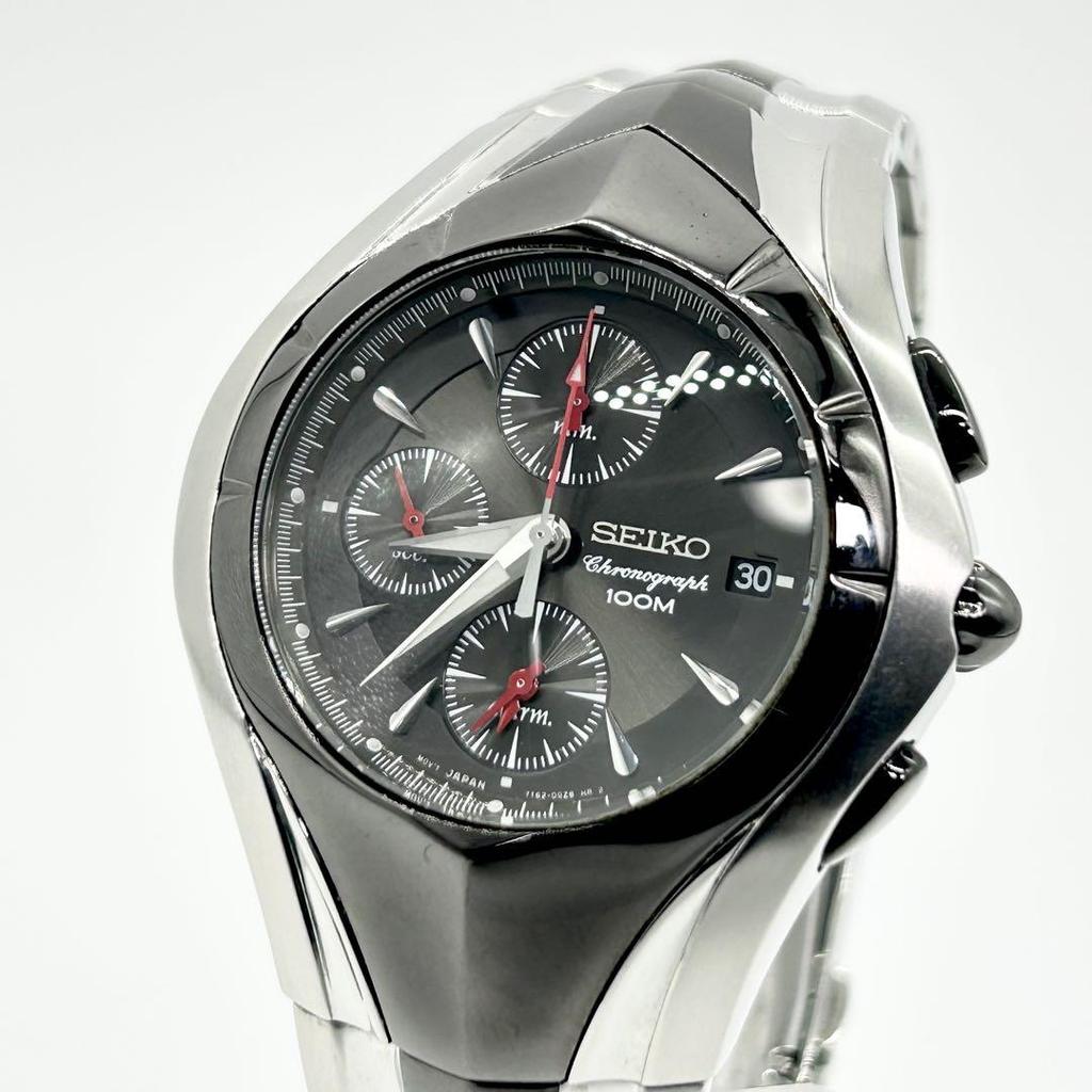 [USED] SEIKO Chronograph Quartz Wristwatch