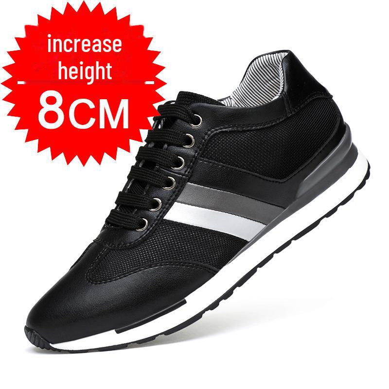 Men's 8cm Height-Increasing Breathable Casual Summer Mesh Sneakers