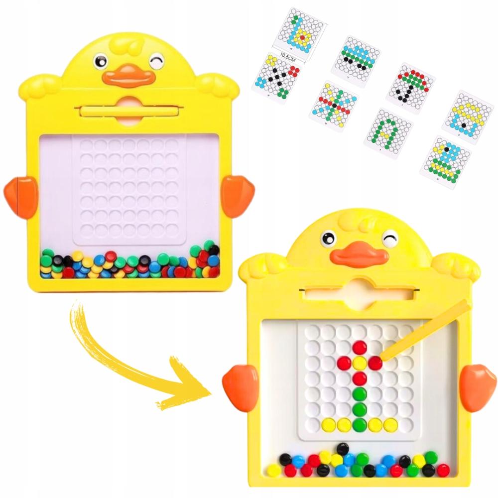 Tablica Magnetyczna Mozaika Magpad Montessori Xxl Szablony Kaczka