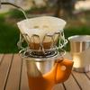 Foldable Coffee Dripper Reusable Coffee Filter Holder Manual Coffee Maker Funnel Coffee Drips Rack Brewing Accessory