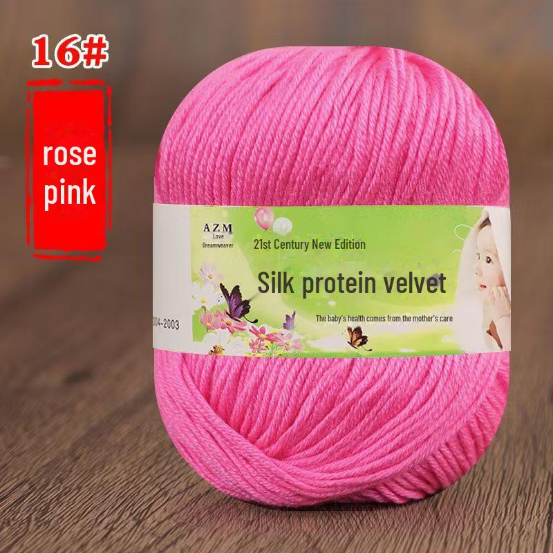 

Дитяча пряжа 6 ниток для ручного в язання светрів, ляльок, шарфів, тапочок. Акриловий матеріал. null