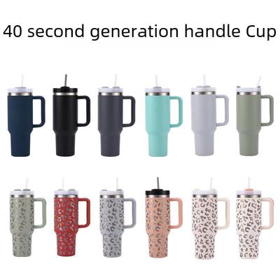 40oz Handle Ice Flask 304 Stainless Steel Insulated Car Cup