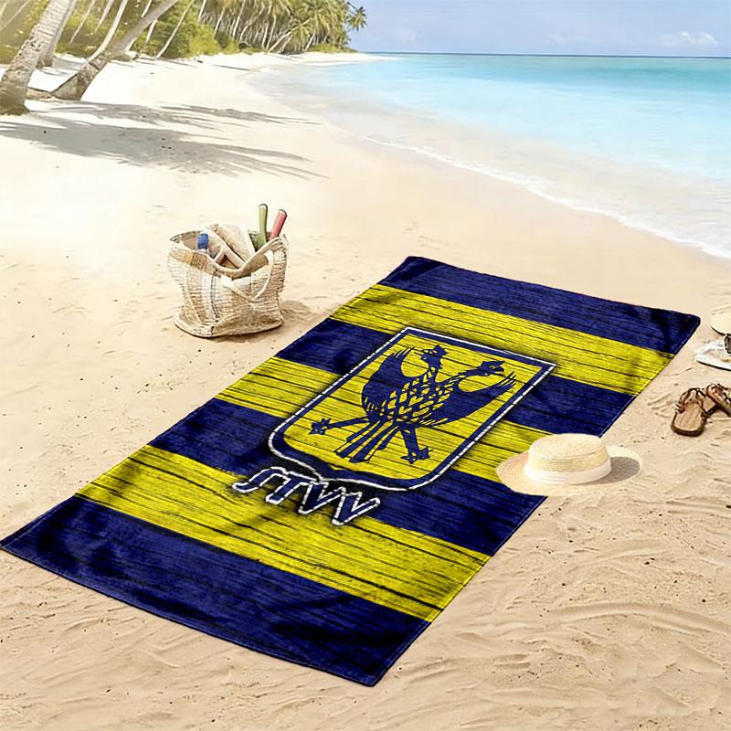 STVV Print Beach Towel, Large Soft Quick Dry Towel for Beach Camping Swimming