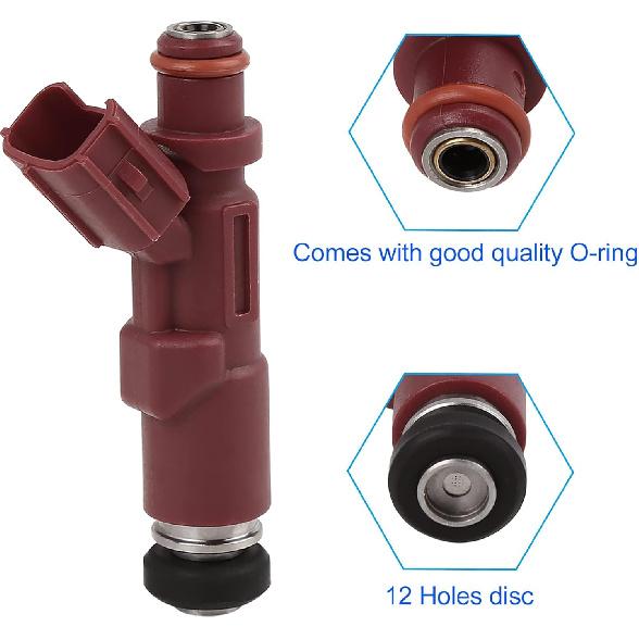 4 Pcs 23250-97401 Fuel Injector OE Replacement Nozzle