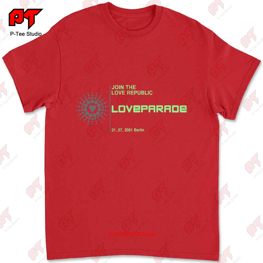 The Loveparade Berlin Join Love Republic T Shirt EHO1 S