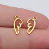 Small Angel Wings Fairy Detail Charm Antique Bronze Zinc Alloy Jewelry Making Supplies Jewelry Making Accessory Charms