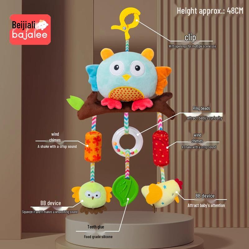 Baby Stroller & Crib Hanging Rattle Toy Wind Chime