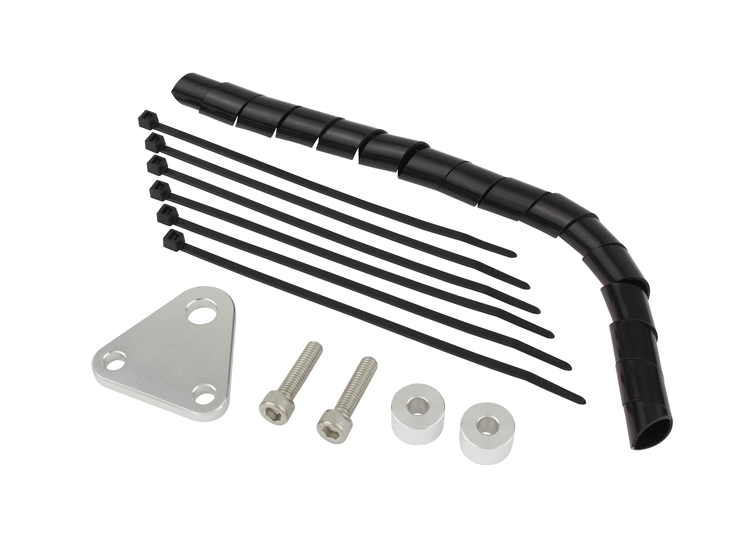 POSH SR400/500 010177-03 Мотоциклетные принадлежности Крепление для фары Bates Серебристый