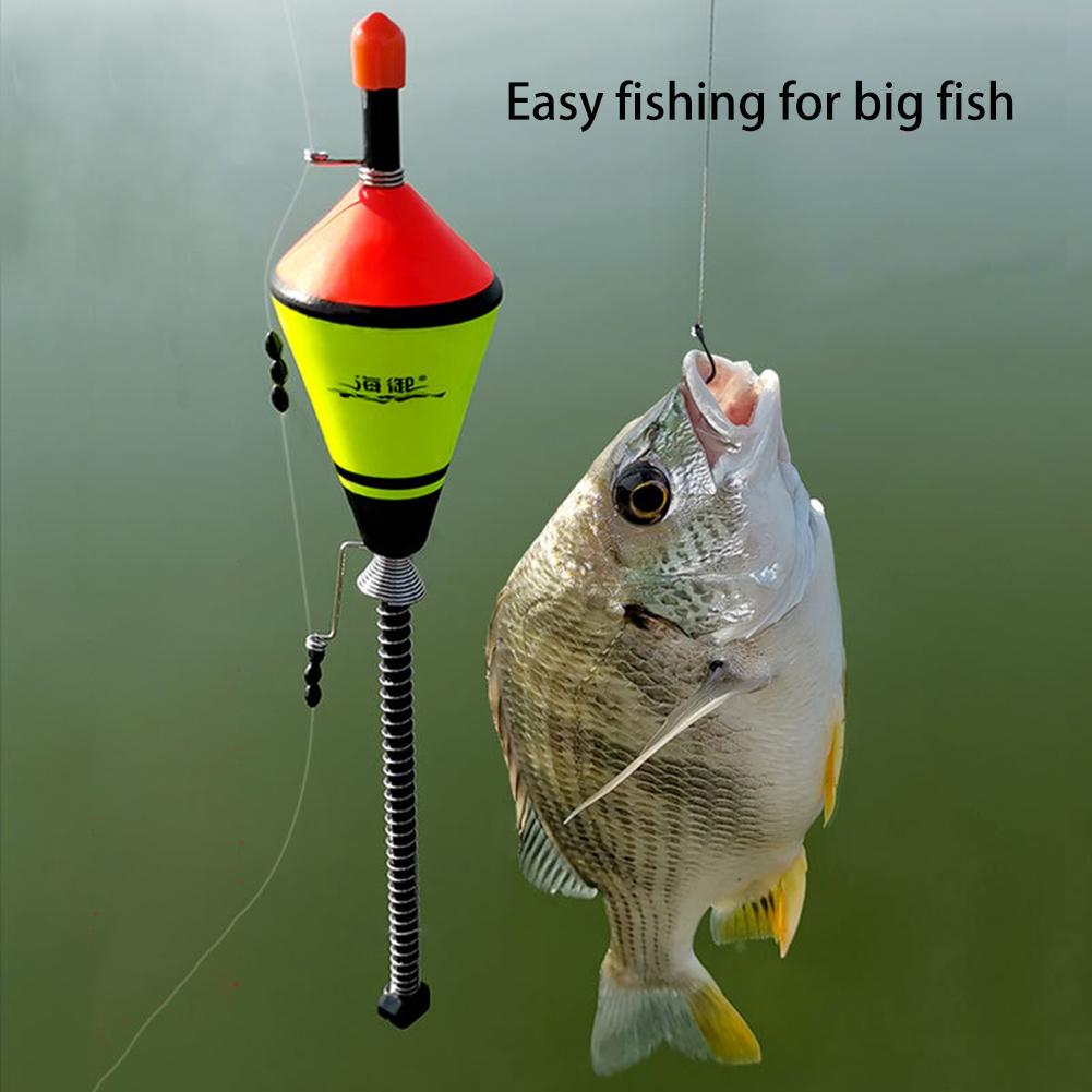 Portable Automatic Fishing Float Stainless Steel Fast Bobber Fishing Accessories