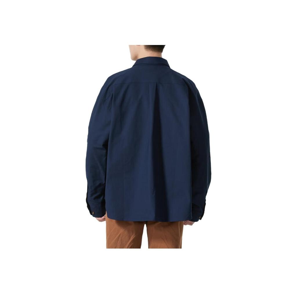 Nike Comfortable Soft Skin-Friendly Versatile Stand Collar Jacket Men Jackets Dark-Blue HM9591-451