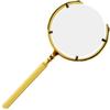 Retro Handheld Magnifying Glass