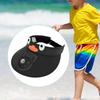 Kids Fan Visor Hat Three Adjustable Winds Fan Cap Adjustable Large Brim Sun Visor Kids Fan Hat for Child Gift Fishing