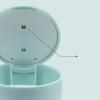 UV Pacifier Sterilization Box High Efficiency Long Standby Rechargeable Portable Mini Baby Nipple Disinfector Green