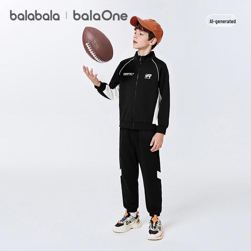 Детский комплект из двух предметов с длинным рукавом Balabala BalaOne 175 чёрный