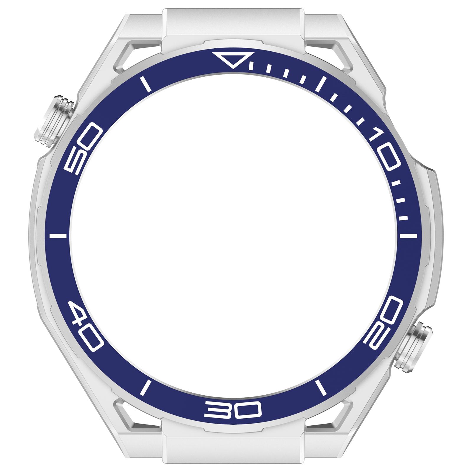 

Watch Protective Cover Frame Hollow Out Watch Frame Bumper Bumper Case Cover for Huawei Watch GT6 Pro 46mm Accessories синий