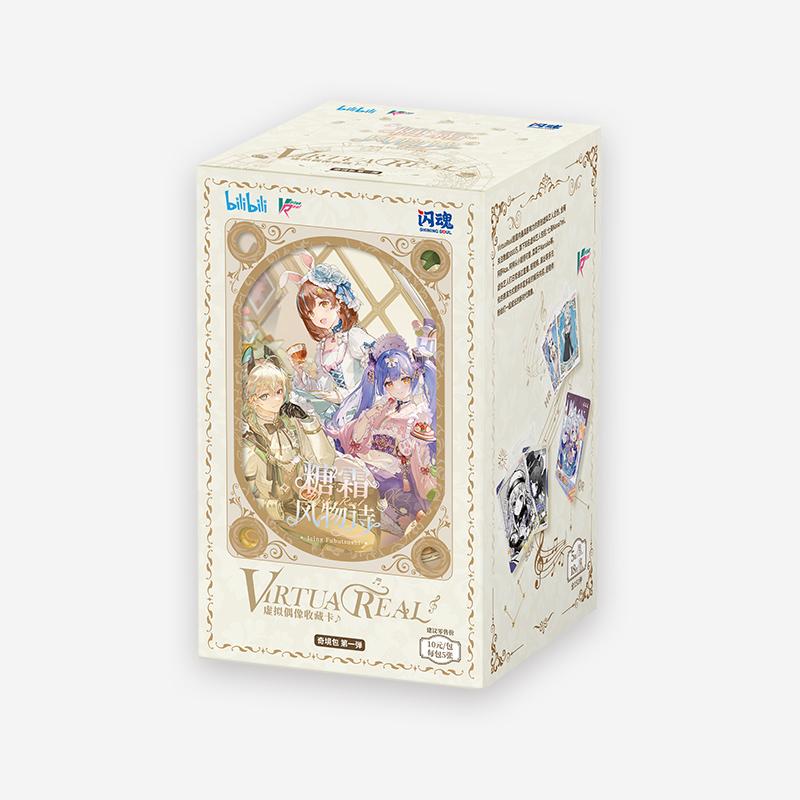 Genuine VirtuaReal Virtual Idol Card Wonderland Pack Nana7mi Azusa Nanako Yousa SP Tea Party Time Cute Collection Card Gift Toys