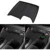 LUCKEASY Wireless Charging Pad for To-yota Grand Highlander 2024 2025 2026 Center Console Protective Mat for Grand Highlander Accessories Silicone