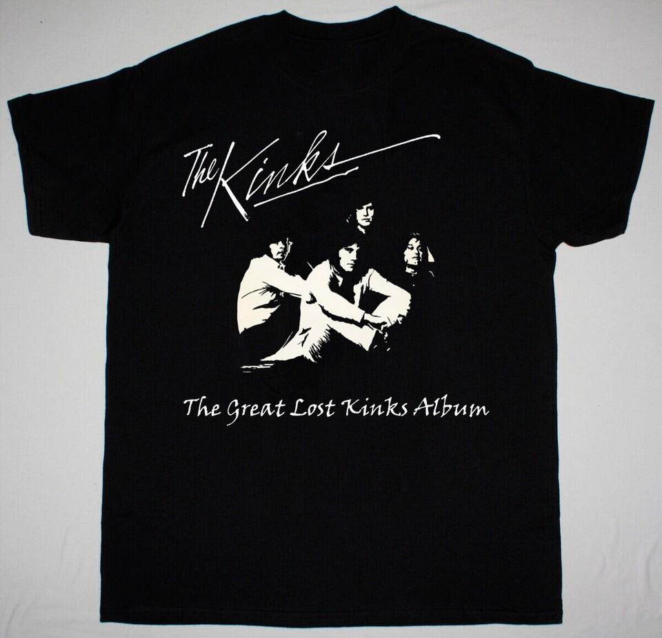 The Kinks – The Great Lost Kinks Album Svart Alle Størrelser Unisex T-skjorte VC1556