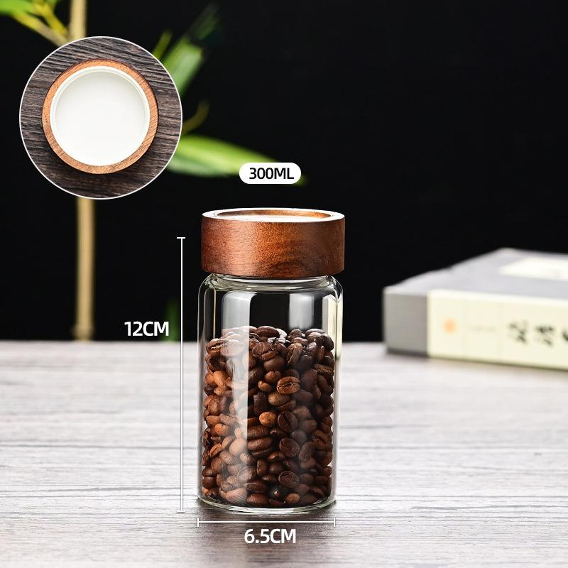 Kaffeebohnen Aufbewahrungsbehälter Röhren Displayständer Teeflasche Glas Einzeldosis Espresso Zubehör Kaffeegeschirr Set Barista Werkzeug Geschenk