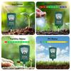7-in-1 Soil pH Meter Analyzer Moisture Sensor Soil Tester for Gardening Hydroponics Planting PH Fertility Temperature Humidity