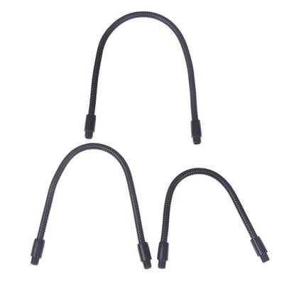 1Pc Led Gooseneck Metal Hose Dia 6Mm Bendable Diy Black Shaping Universal Soft Tube For Table Lamp Spotlight Floor Lamp