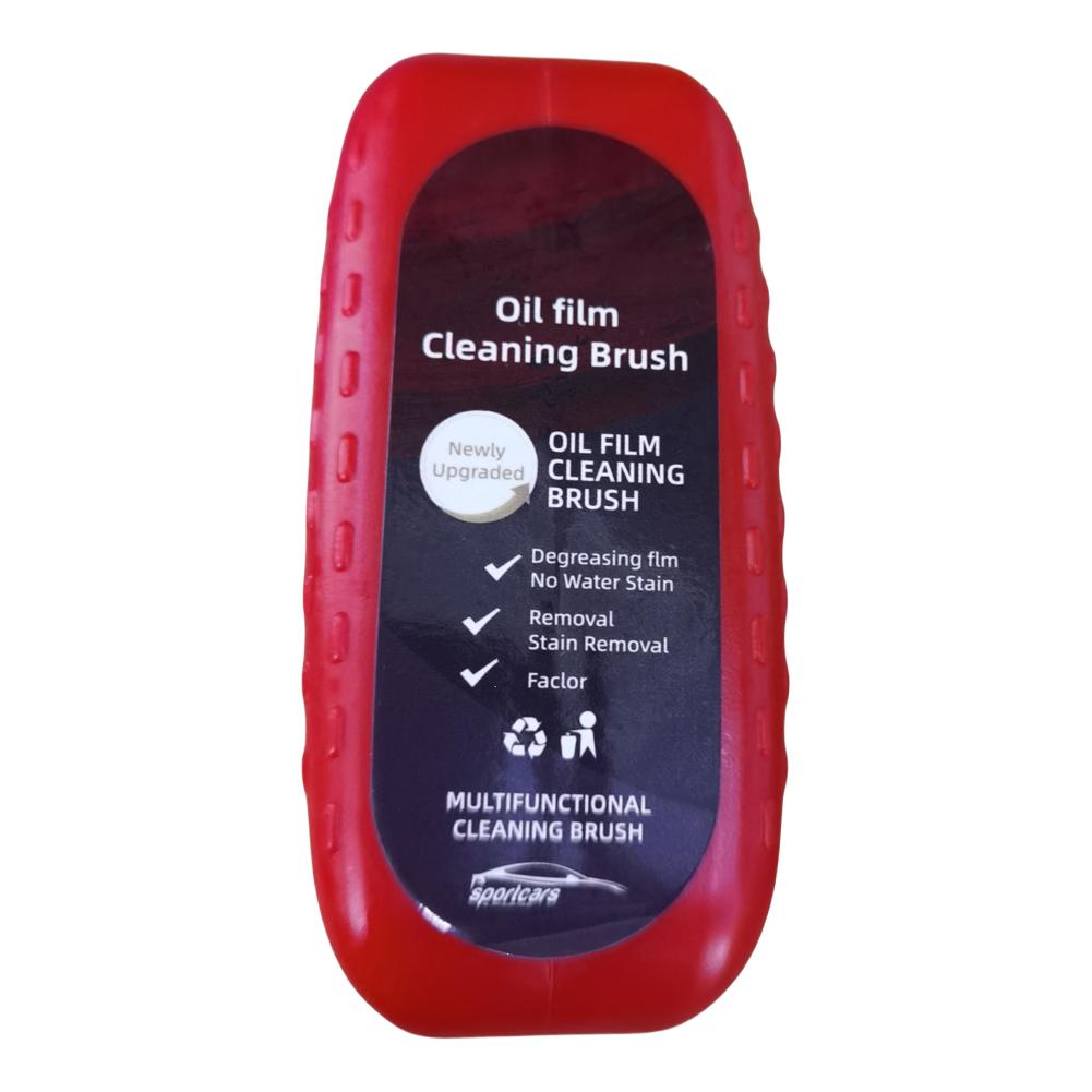 Auto-Windschutzscheibenreiniger, entfernt Schmutz, Ölfilm-Entferner, Autoglas-Schwamm, Reinigungsbürste, leistungsstarke Ölfilm-Fleckenentfernung auf der Windschutzscheibe
