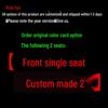 NT Custom Leather Sports Seat Cover for Nissan Qashqai - All-Season Cushion Pad